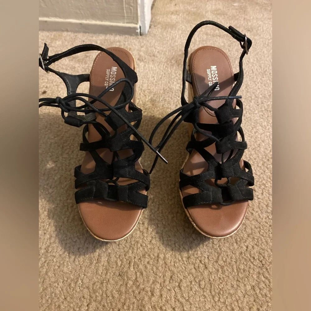 Womens wedge high heel - Picture 1 of 3